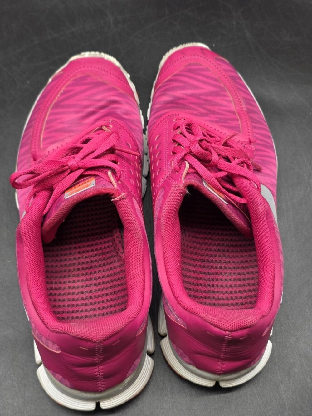 Nike Free 5.0 Shoes Womens Size 9 Pink Mesh Running Sneakers Damaged 511281-502 - Picture 9 of 15